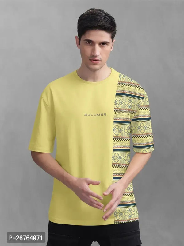 Reliable Cotton Blend Printed Tees For Men - ShopeClub