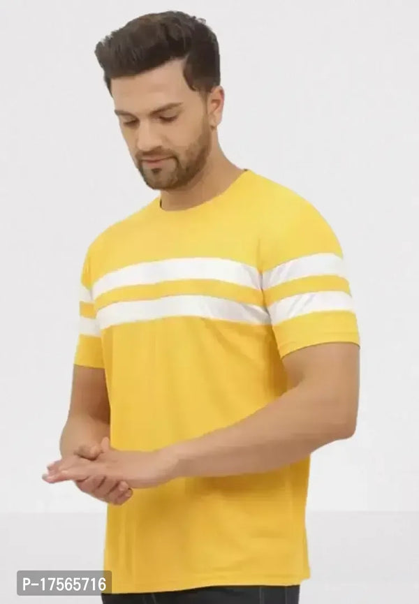 Fancy Cotton Blend T-shirts for Men - ShopeClub