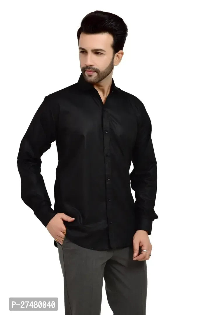 Cotton Solid Casual Shirts For Men - ShopeClub