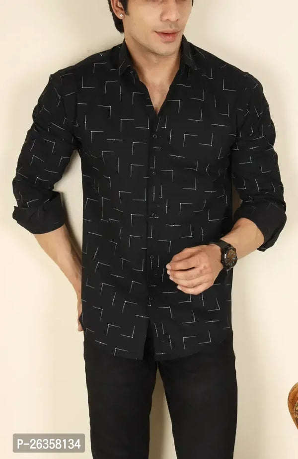 Stylish Cotton Blend Casual Shirts For Men - ShopeClub
